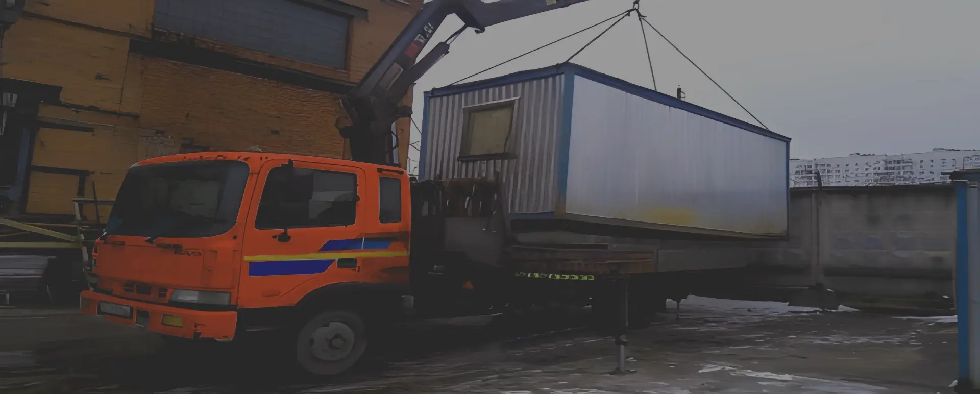 Получить уникальное предложение по перевозке негабаритного вагончика грузовым транспортом по России из Афипского с гарантией безопасности